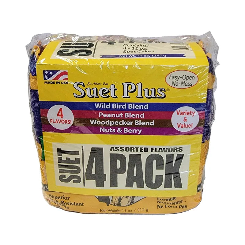 Suet Plus Variety 4pk