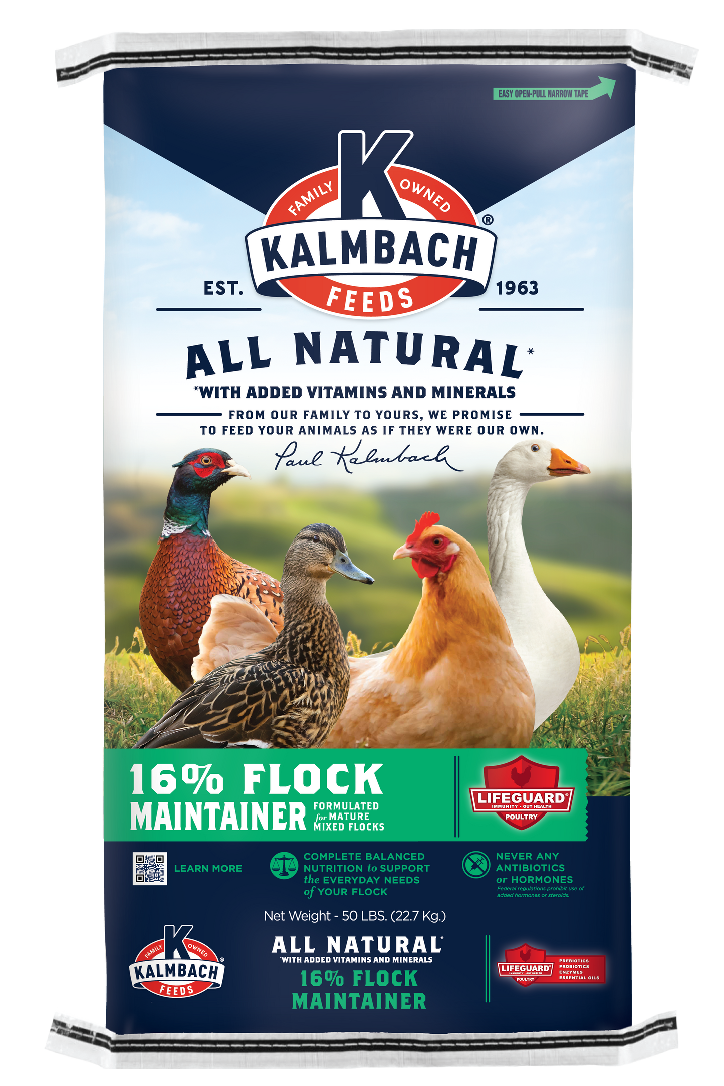 16% All Natural Flock Maintainer - 1016PEL