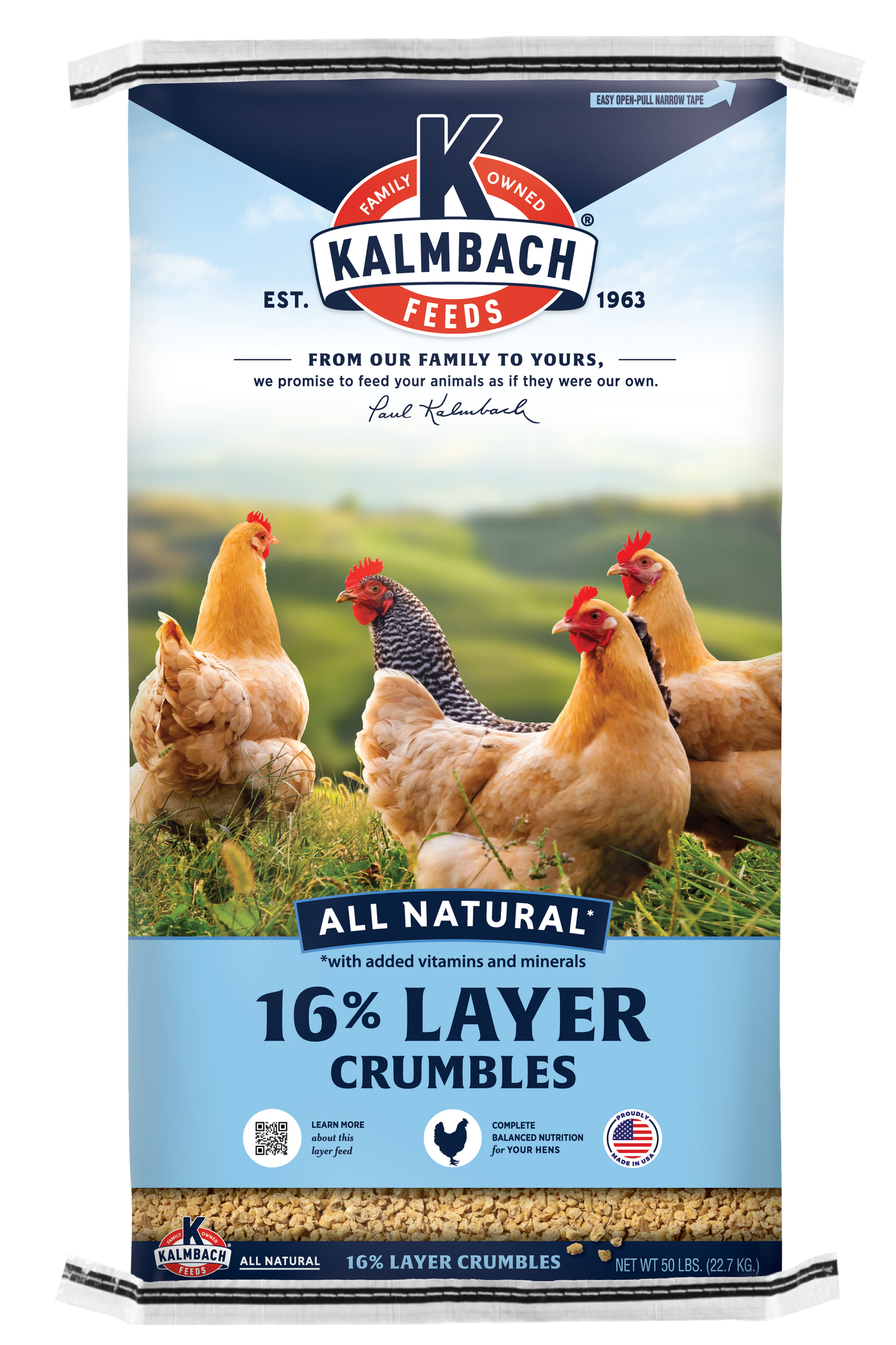 16% All Natural Layer Crumbles - 1116CR