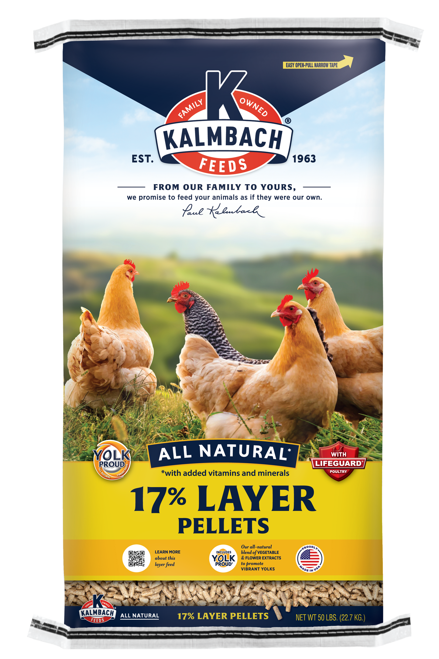 17% All Natural Layer Pellet - 1117PEL