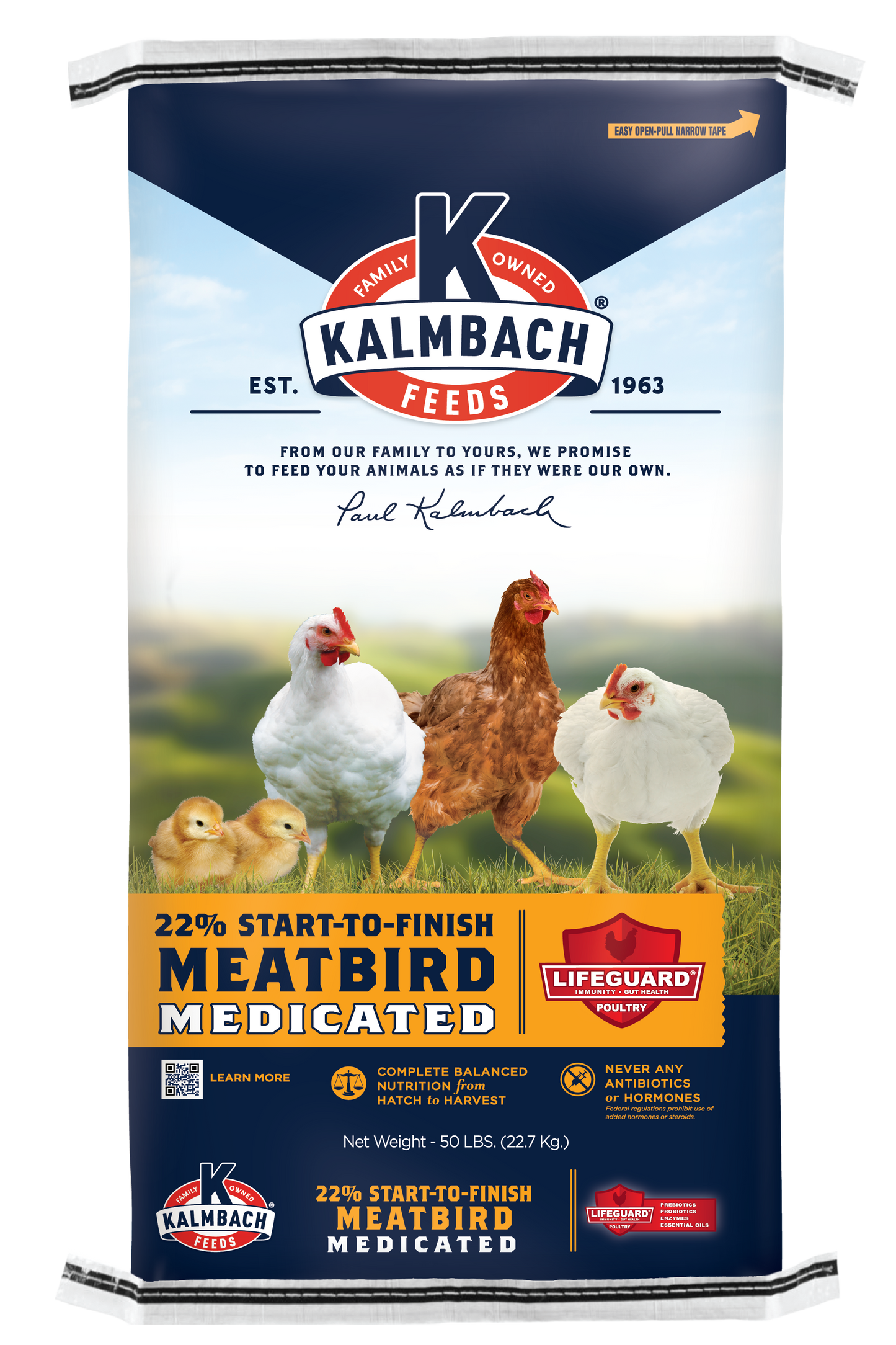 22% Start-to-Finish Meatbird (Medicated) - 1050A