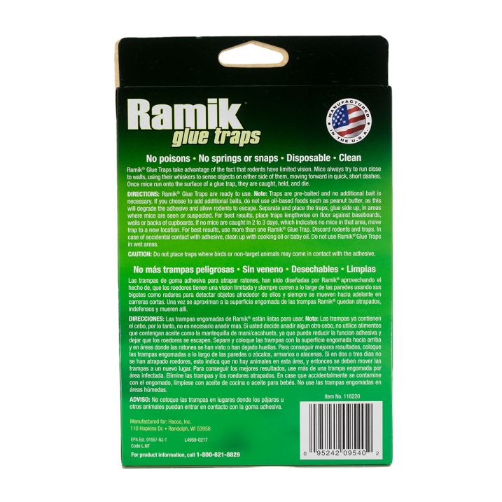Ramik Mouse Glue Trays 4pk
