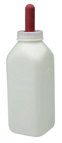 Little Giant Calf Bottle w/ Screw On Nipple, 2 qt
