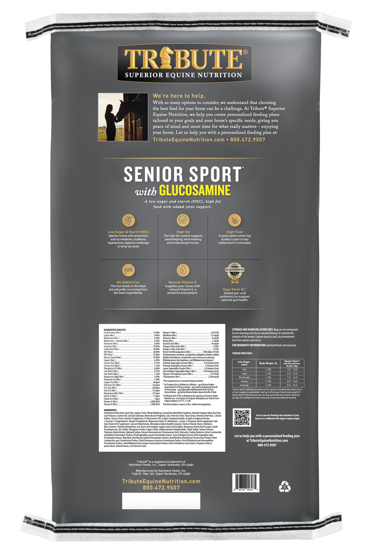 Senior Sport® with Glucosamine - T914SSG