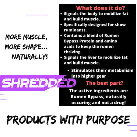 Shredded R - 10lb Pail