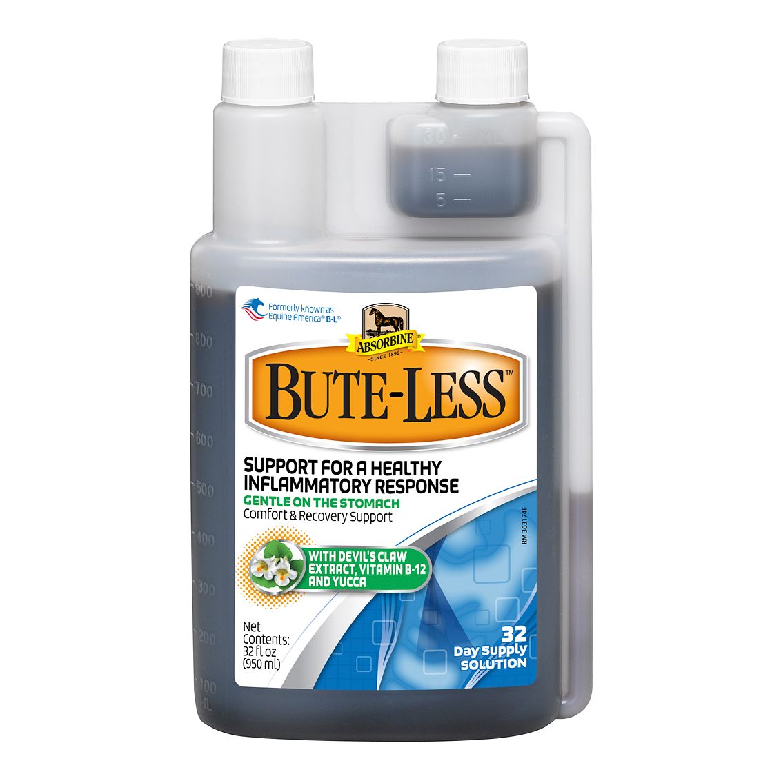 Bute-Less Horse Supplement - Solution, 32 fl oz