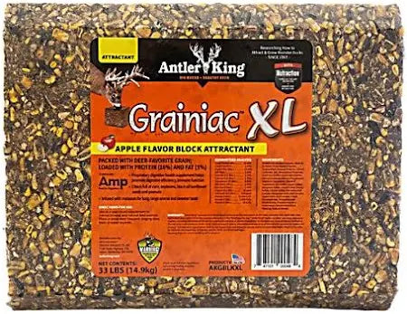 Antler King Grainiac XL 33lb - AKGBLKXL – Kent's Feed Barn