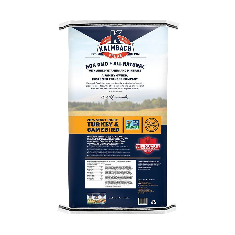Non-GMO 28% Start Right™ Turkey & Gamebird - N450C