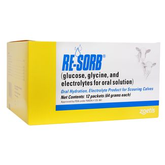 Re-Sorb Oral Hydration Calf Electrolyte Carton