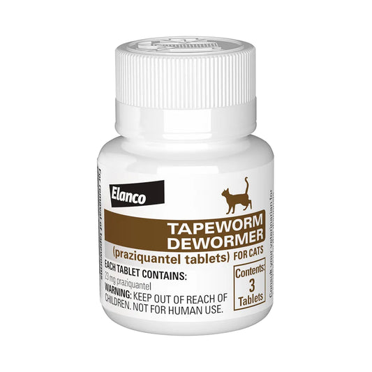 Praziquantel Tapeworm Dewormer Tablets for Cats 5