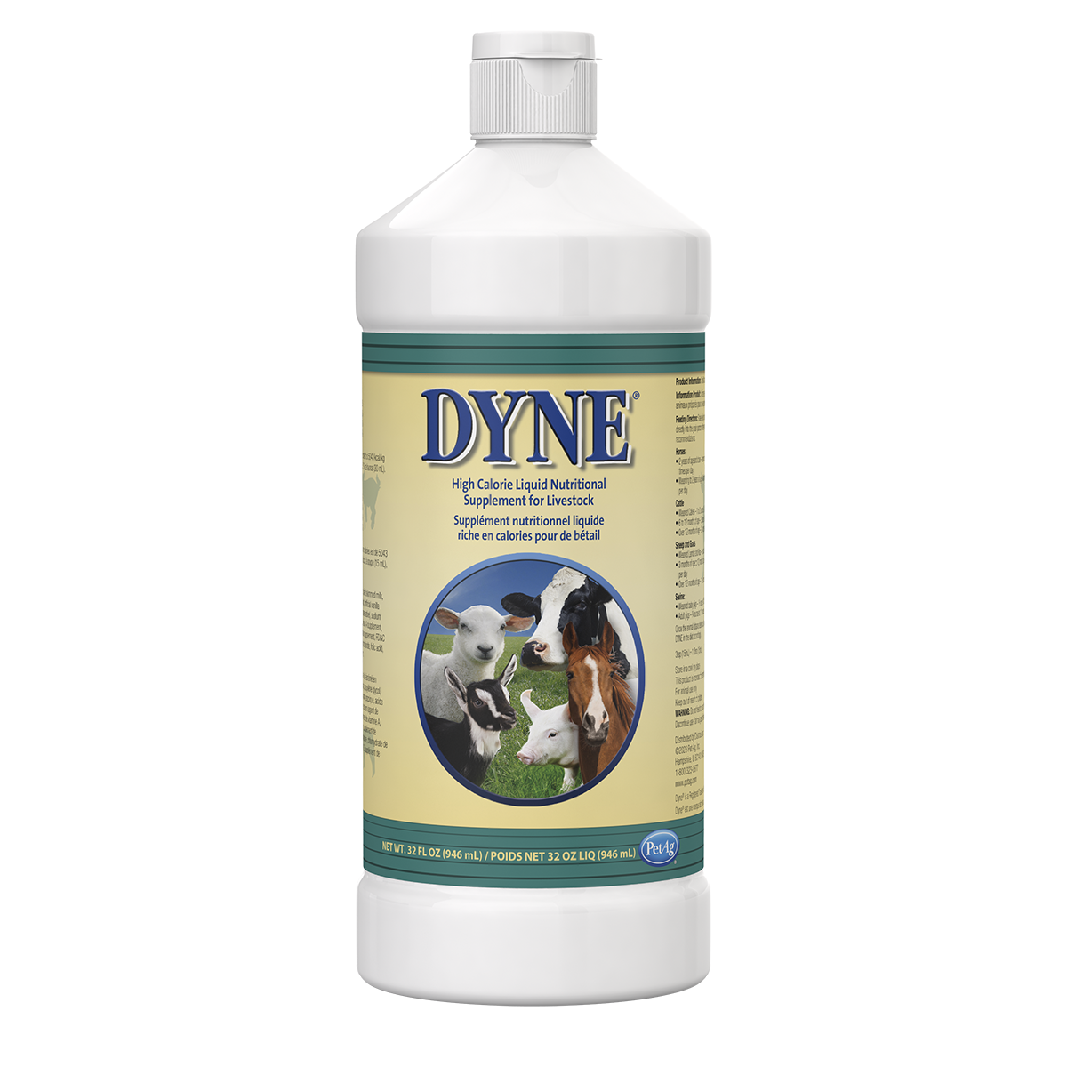 Dyne High Calorie Liquid for Livestock