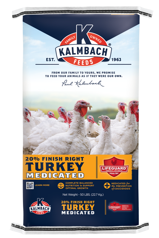 Finish Right® Turkey (Medicated)20% - 454A