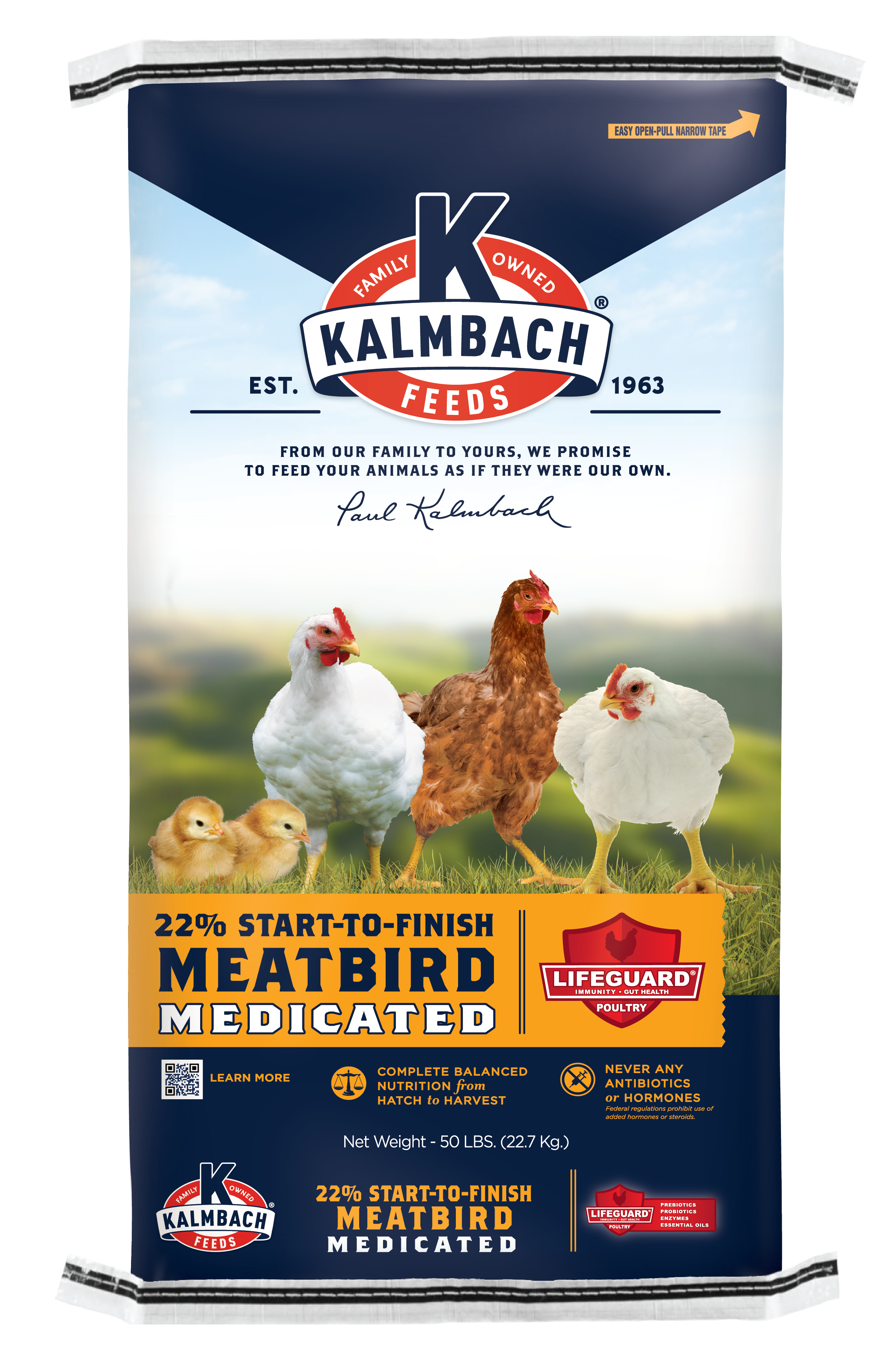 22% Start-to-Finish Meatbird (Medicated) - 1050A – Kent's Feed Barn