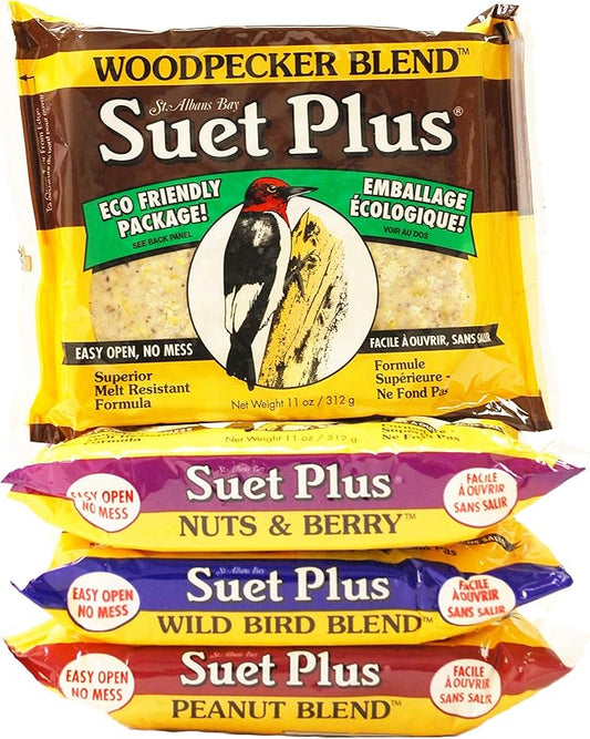 Suet Plus Variety 4pk