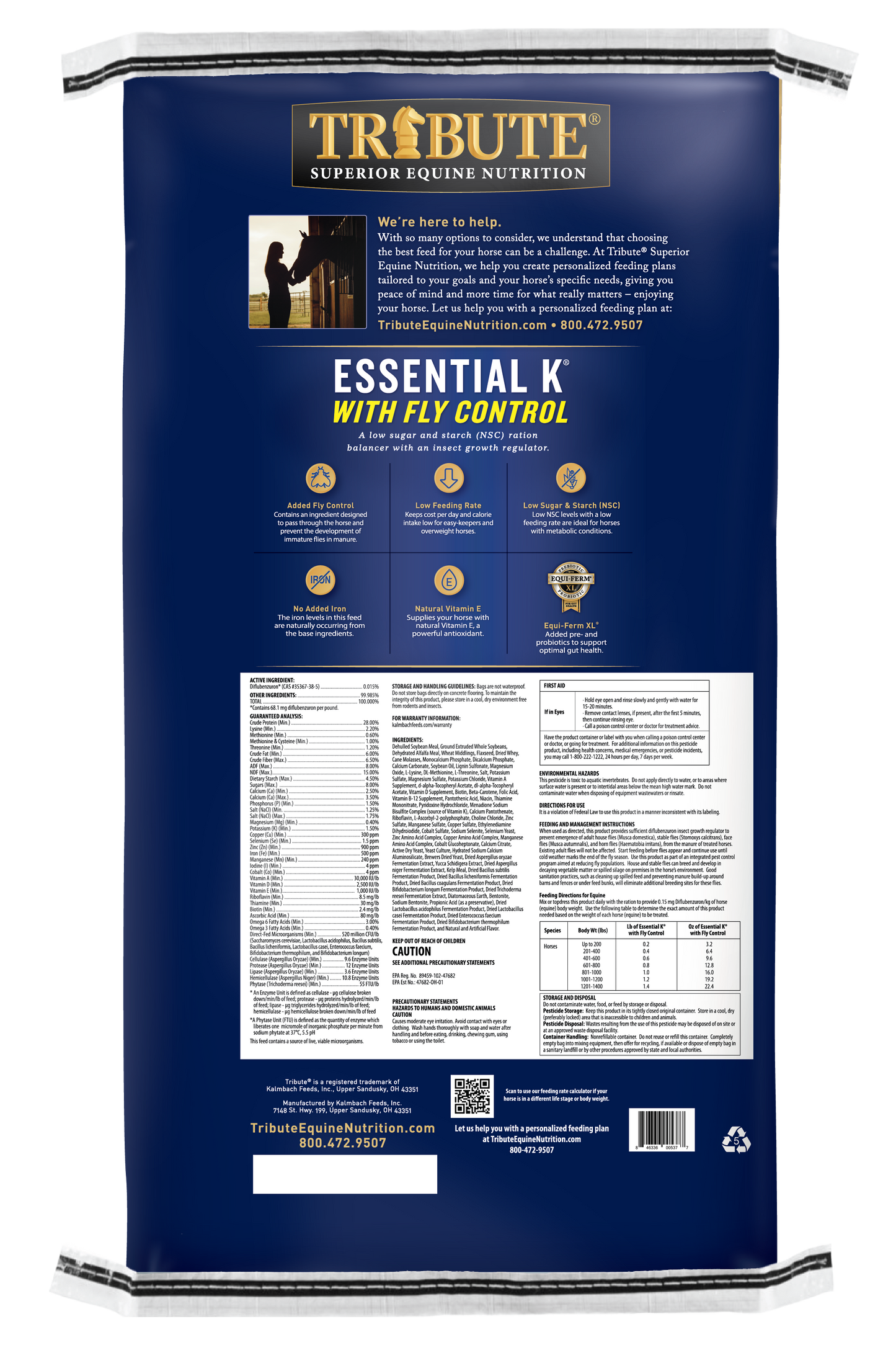 Essential K® with Fly Control - 928EKF