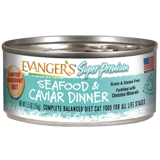 Super Premium Seafood & Caviar Cat Food