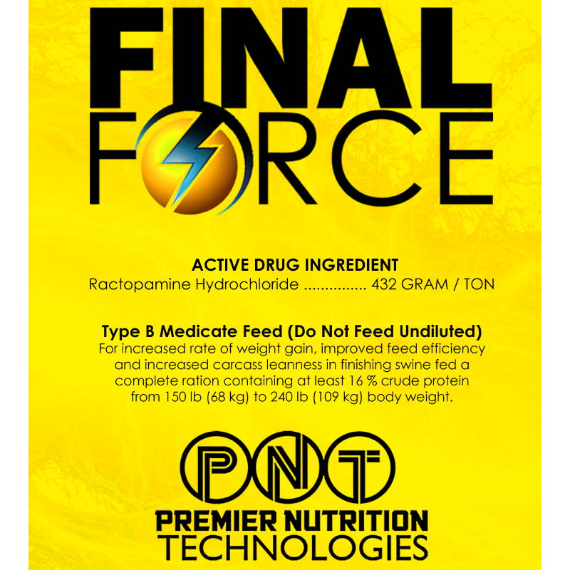 Final Force with Paylean