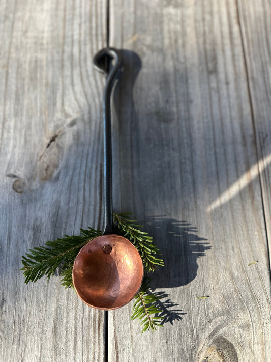 Copper & Steel Coffee Scoop