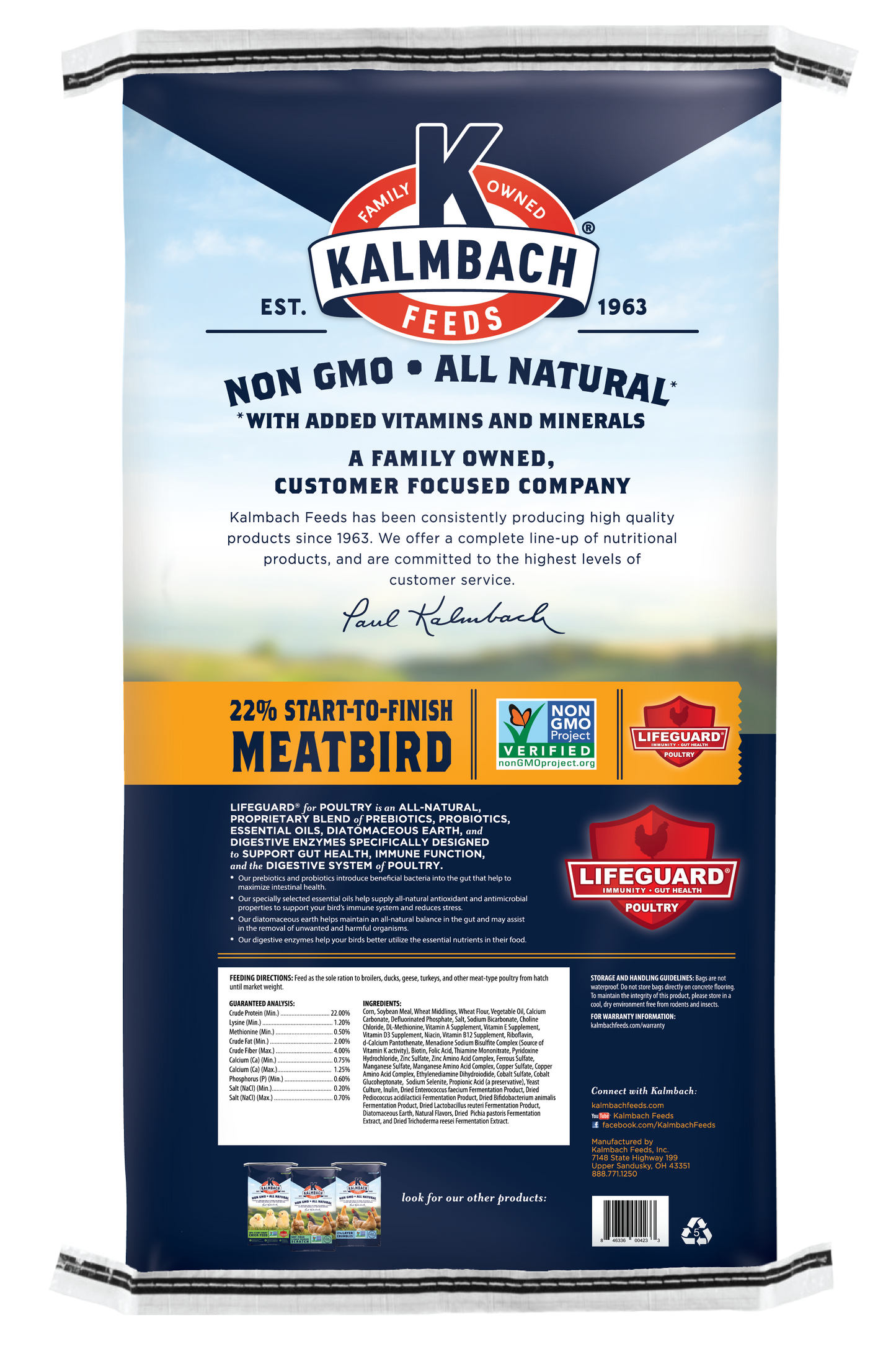 Start-To-Finish 22% Meatbird (Non-GMO) - N1039C