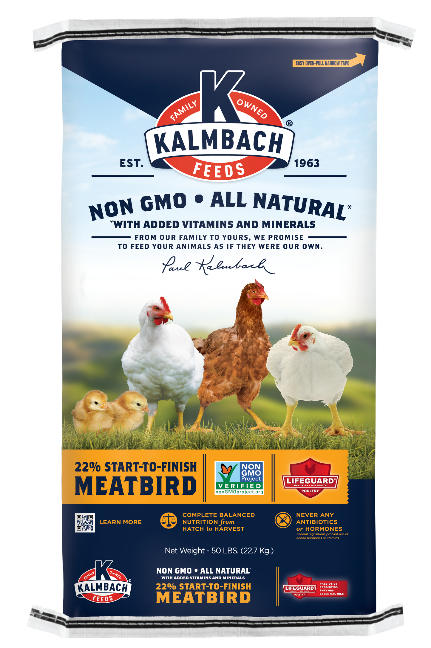 Start-To-Finish 22% Meatbird (Non-GMO) - N1039C