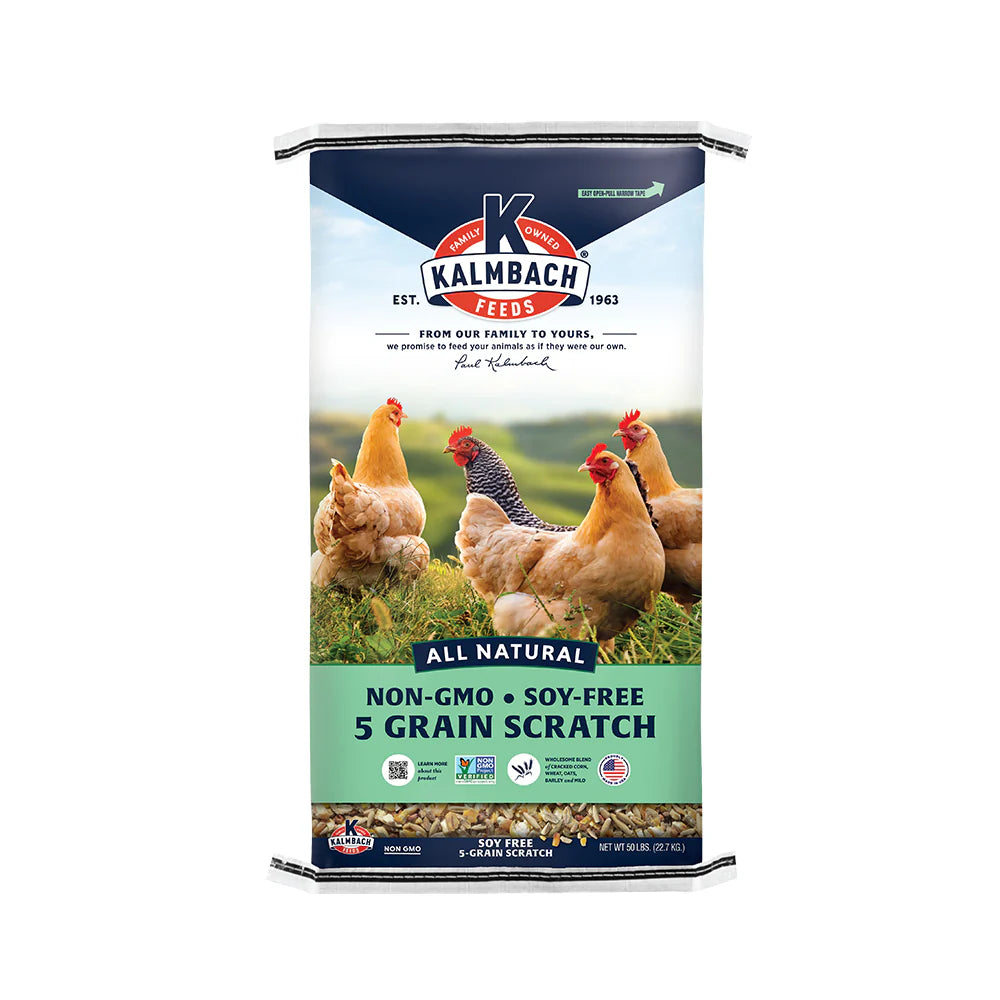 Soy-Free 5-Grain Premium Scratch (Non-GMO)