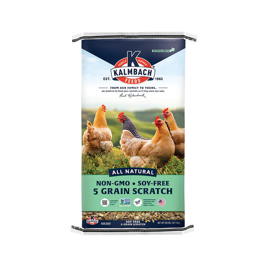 Soy-Free 5-Grain Premium Scratch (Non-GMO)
