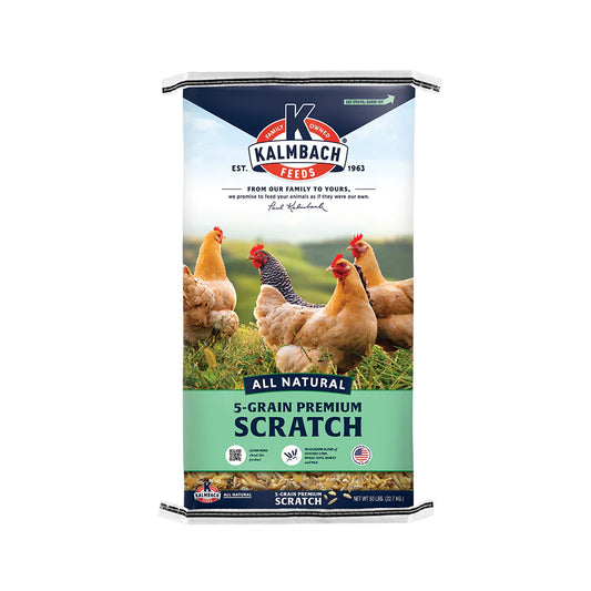 All Natural 5-Grain Premium Scratch Grain for Chickens