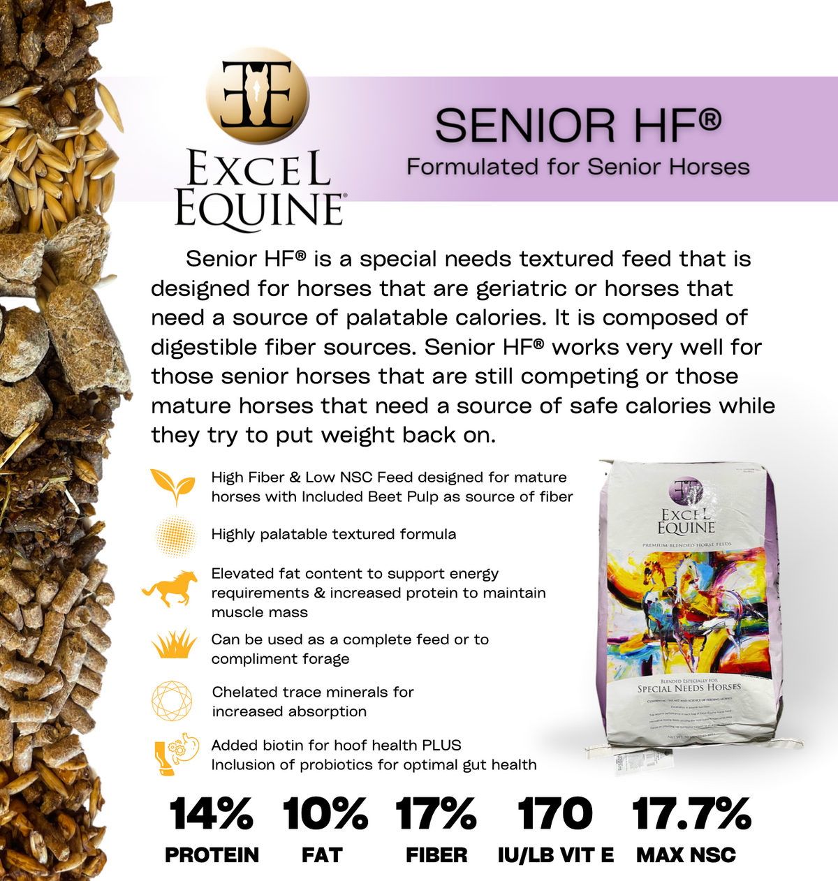 Excel Equine Senior HF EE43A