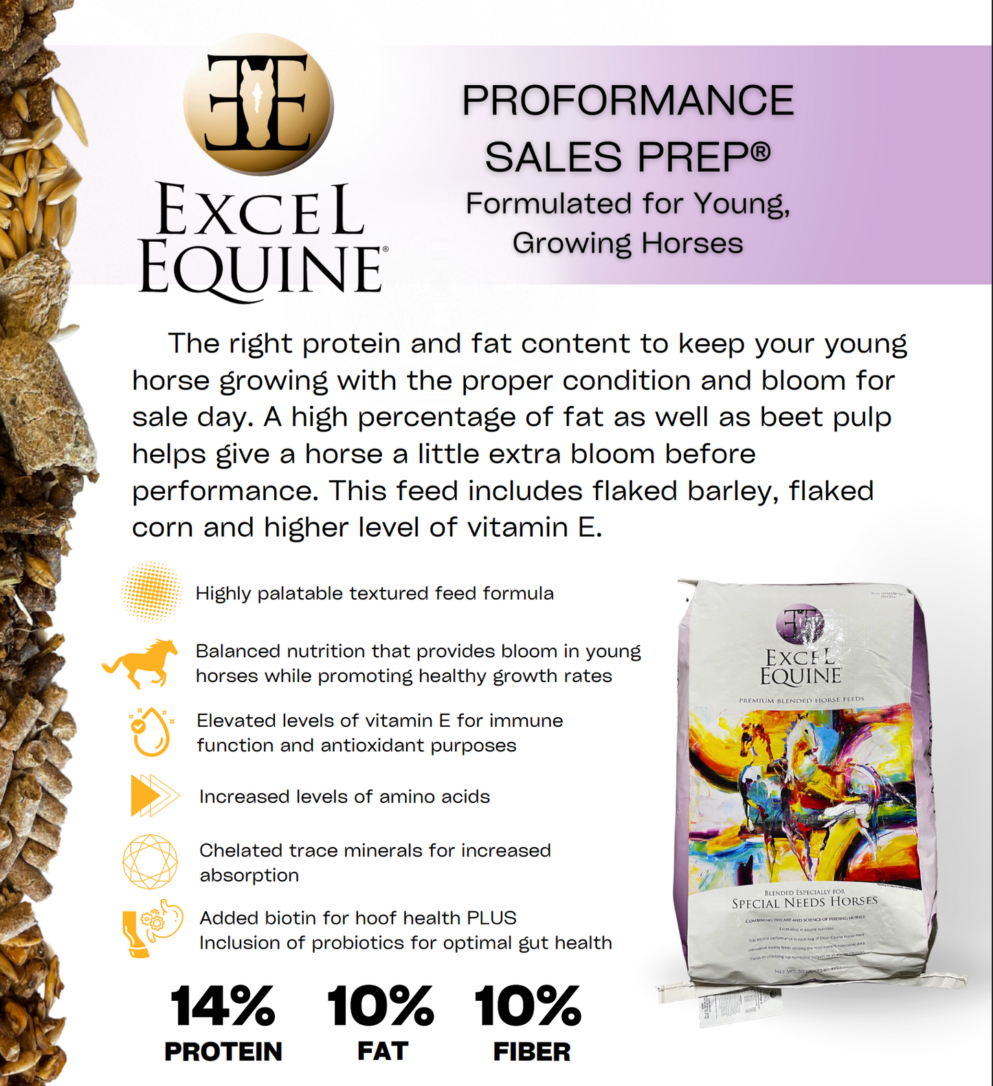 Excel Equine Proformance Sales Prep