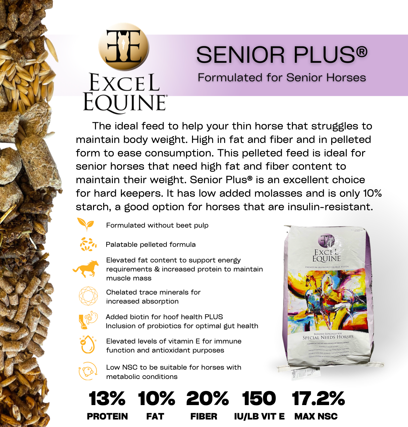 Excel Equine Senior Plus
