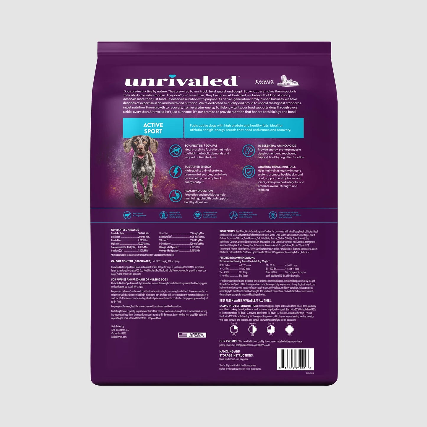 Unrivaled Active Sport - Teal 40 lb