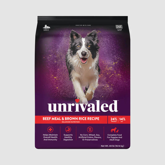 Unrivaled Beef Meal & Brown Rice Recipe - Red 40 lb