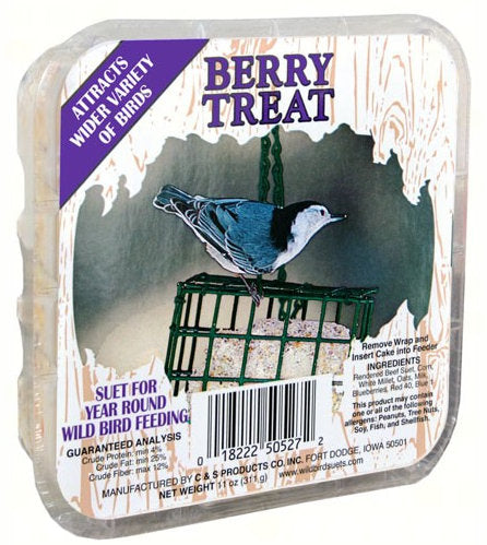 Berry Treat Suet Cake