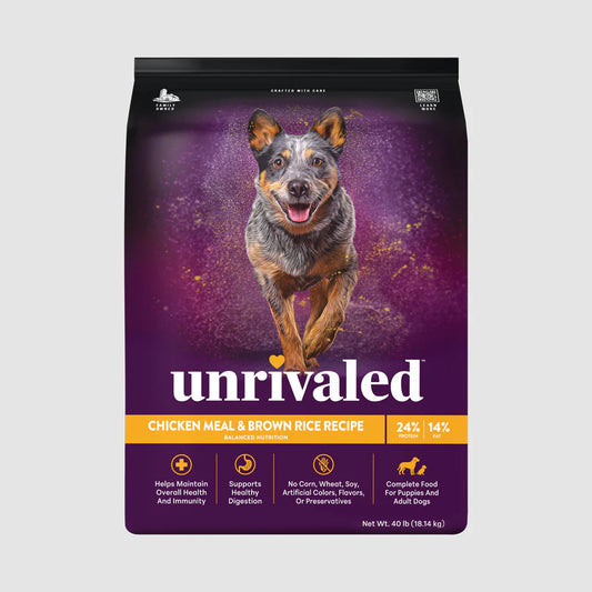 Unrivaled Chicken Meal & Brown Rice Recipe - Yellow 40 lb
