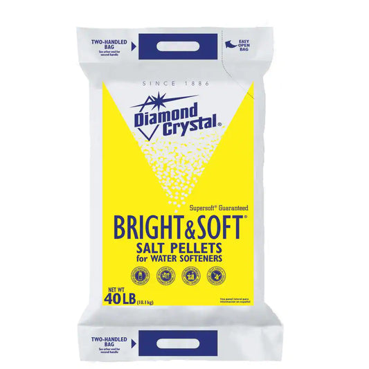 Diamond Crystal Bright & Soft Water Softener Salt Pellets