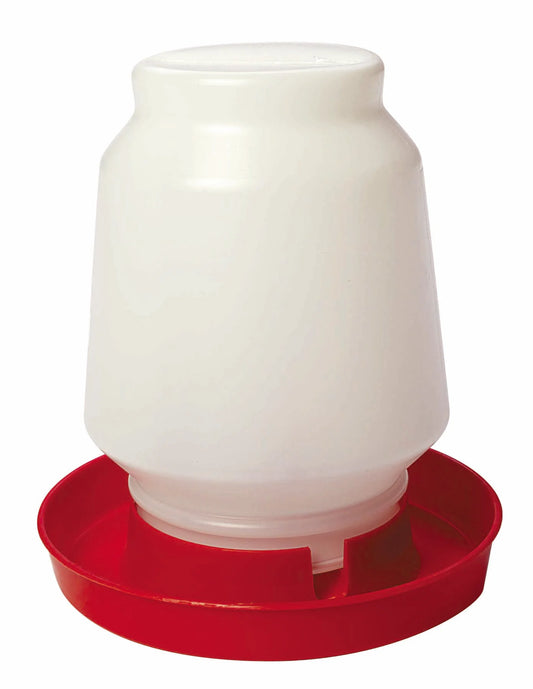 1 Gallon Plastic Screw-On Poultry Waterer