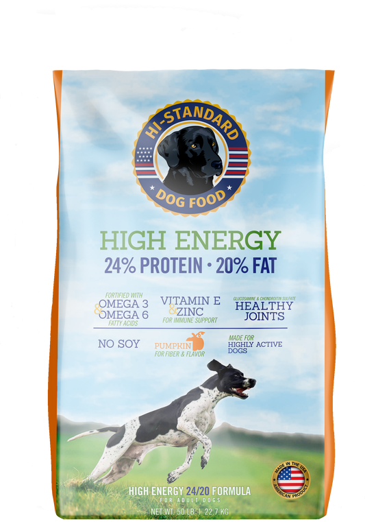 HI-Standard Orange High Energy Dog Food