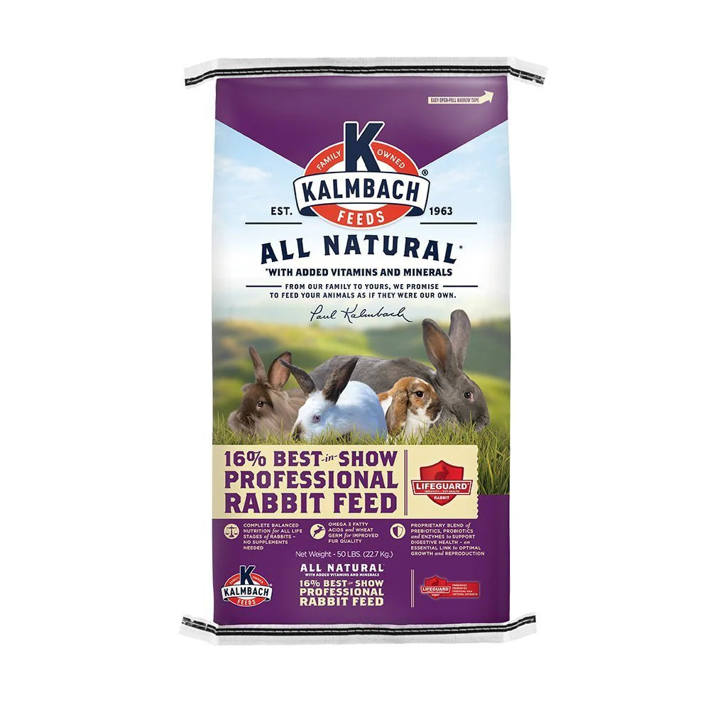 Best-in-Show 16% Rabbit Feed - 801 – Kent's Feed Barn