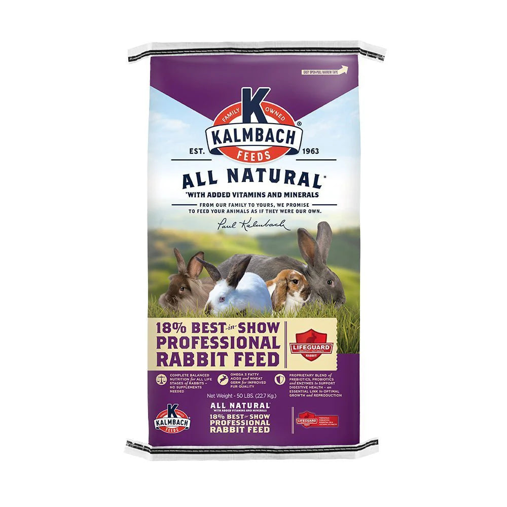 800 Rabbits Best-in-Show 18% Rabbit Feed - 800 – Kent's Feed Barn