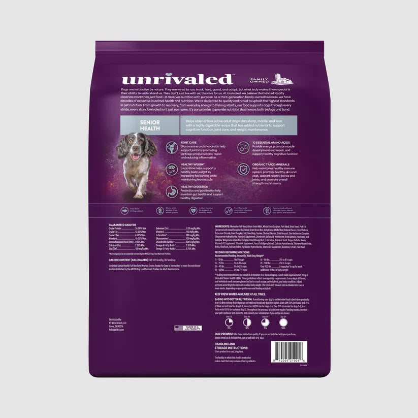 Unrivaled Senior Health - Grey 40 lb